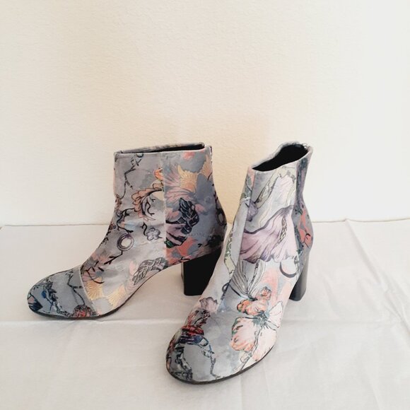 Rag & Bone Velvet Ankle Boots - Picture 3 of 13